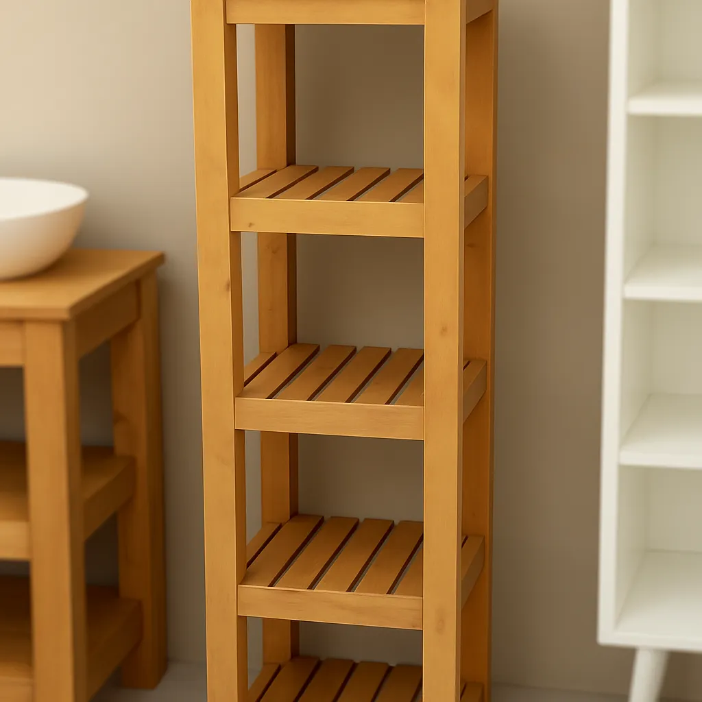 Tolva organizadora de pino para baño